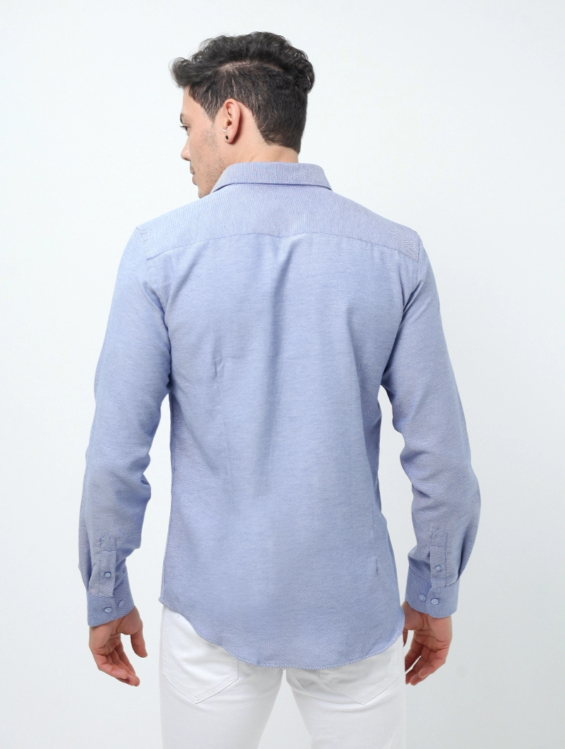 Chemise slim unie